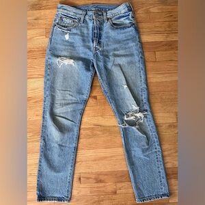 Levi's 501s Women's Distressed Jeans